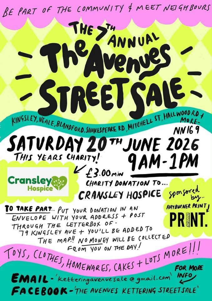 The Avenues Street Sale